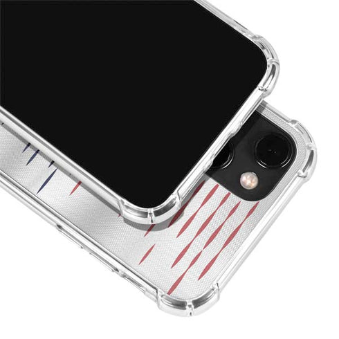 South Korea Soccer Flag iPhone 14 Clear Case